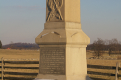 11th Massachusetts Infantry. Gettysburg December 2010