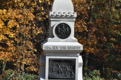 Monument to the 149th New York Gettysburg October 2012