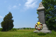 Monument to the 1st New Jersey Cavalry  Gettysburg June 2013