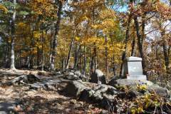 Monument to the 20th Maine Infantry Gettysburg October 2012