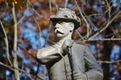 Monument to the 24th Michigan Gettysburg October 2012