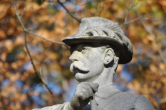 Monument to the 24th Michigan Gettysburg October 2012