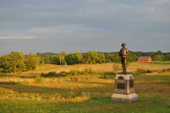 Monument to the 2nd Pennsylvania Cavalry. Gettysburg August 2012