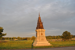 Monument to the 42nd New York Infantry. Gettysburg August 2012