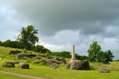 4th Maine Monument at Devil's Den  Gettysburg June 2013  Gettysburg Monument WXYZ