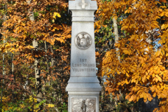 Monument to the 67th New York Gettysburg October 2012