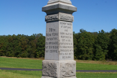 76th new york Gettysburg September 2009