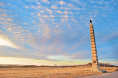 83rd New York on Oak Ridge  Gettysburg Monument WXYZ