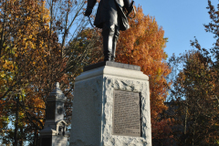 General Alexander Hays Monument Gettysburg October 2012