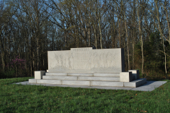 Arkansas State Monument. Gettysburg March 2012