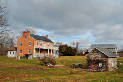 Josiah Benner Farm  Gettysburg December 2013  gettysburg december 2013