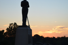 Hampton's Battery at Sunset