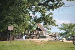 High Water Mark Monument. Gettysburg August 2012