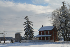 Joseph Spangler Farm  Gettysburg December 2013  gettysburg december 2013