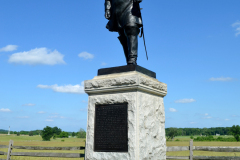 Monument to General Andrew Humphreys  Gettysburg June 2013