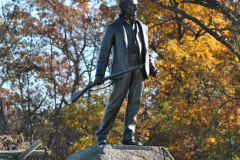 John Burns Monument Gettysburg October 2012