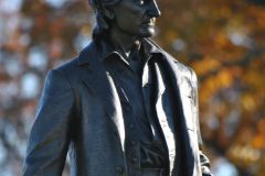 John Burns Monument Gettysburg October 2012