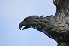 Excelsior Brigade Monument Eagle Detail  Gettysburg December 2013  gettysburg december 2013