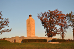 Eternal Peace Light Monument Gettysburg October 2012