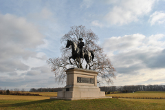 Union General John Reynolds Equestrian Monument  Gettysburg December 2013  gettysburg december 2013  Gettysburg Monument WXYZ