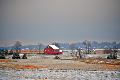 Spangler Farm  gettysburg december 2013