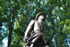 Major William Wells Monument. Gettysburg August 2011