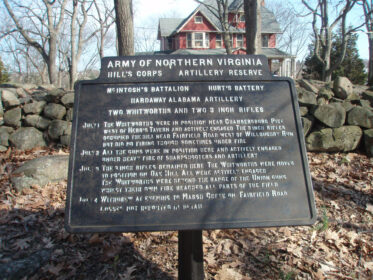 Hardaway Alabama Artillery (Schultz’s Woods Tablet)