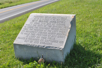 16th Maine Infantry (Position Marker)