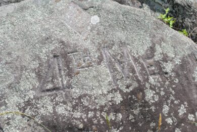 4th Maine Infantry (Rock Carving)