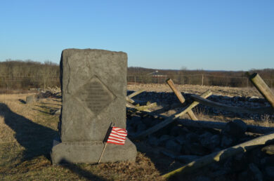 114th Pennsylvania Infantry (Second Monument)