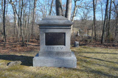 140th Pennsylvania Infantry (Secondary Monument)