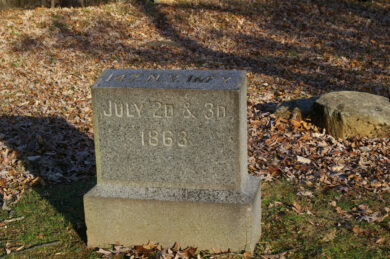 147th New York Infantry (Position Stone)