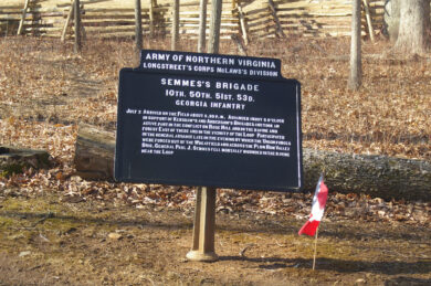 Semmes’ Brigade Advanced Position Tablet