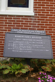 Robertson’s Brigade, Stuart’s Division Tablet