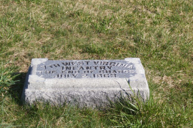 7th West Virginia Infantry (East Cemetery Hill Stone)