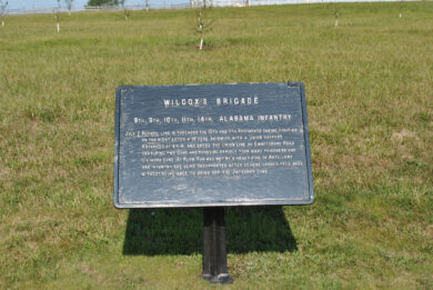 Wilcox’s Brigade Advanced Position Tablet