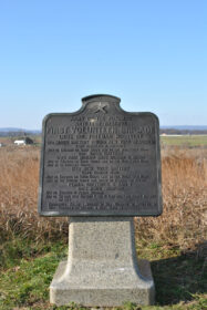 McGilvery’s Brigade Monument (AR-1V) (Plum Run Line)