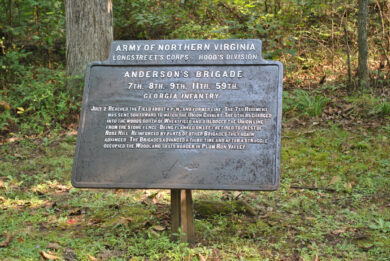 Anderson’s Brigade Advanced Position Tablet